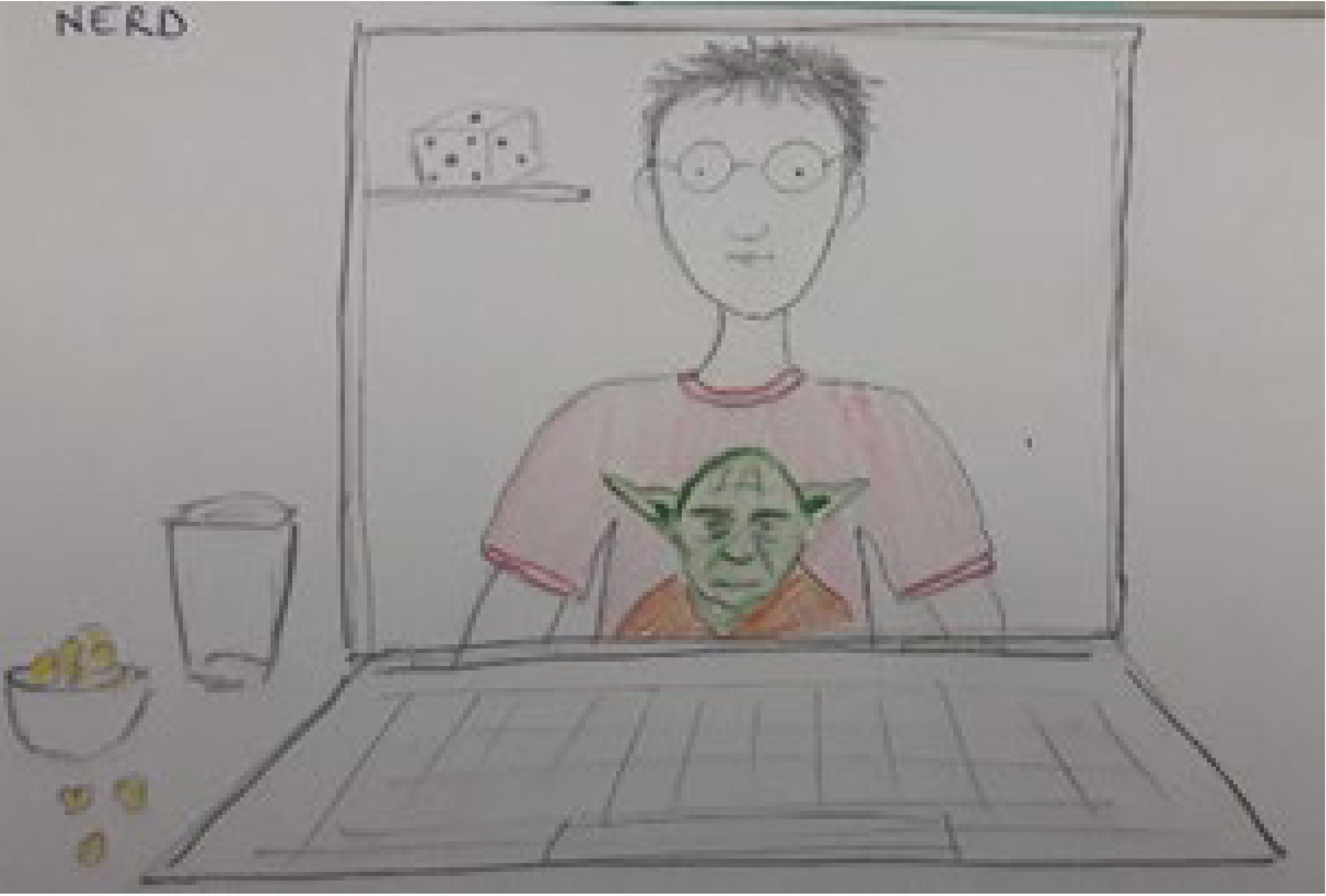 Immagine che contiene disegno, schizzo, Arte bambini, Viso umano

Il contenuto generato dall'IA potrebbe non essere corretto.