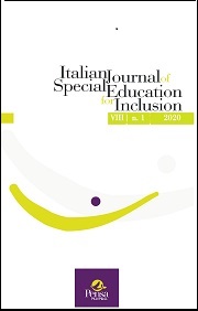 					Visualizza V. 8 N. 1 (2020): Italian Journal of Special Education for Inclusion
				