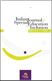 					View Vol. 8 No. 1 (2020): Italian Journal of Special Education for Inclusion
				