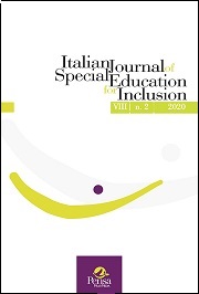 					View Vol. 8 No. 2 (2020): Italian Journal of Special Education for Inclusion
				