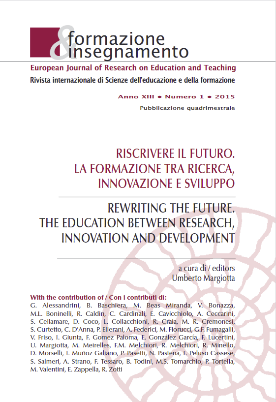 					View Vol. 13 No. 1 (2015): Rewriting the Future: The Education between Research, Innovation and Development
				