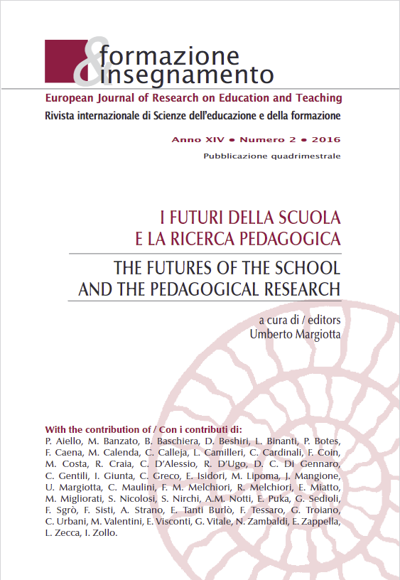 					View Vol. 14 No. 2 (2016): The Futures of the School and the Pedagogical Research
				