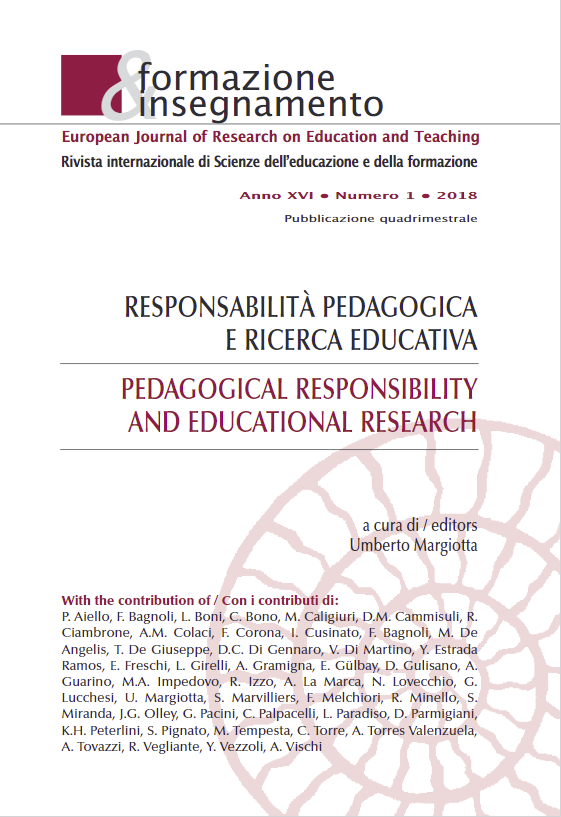 					View Vol. 16 No. 1 (2018): Pedagogical Responsibility and Educational Research
				