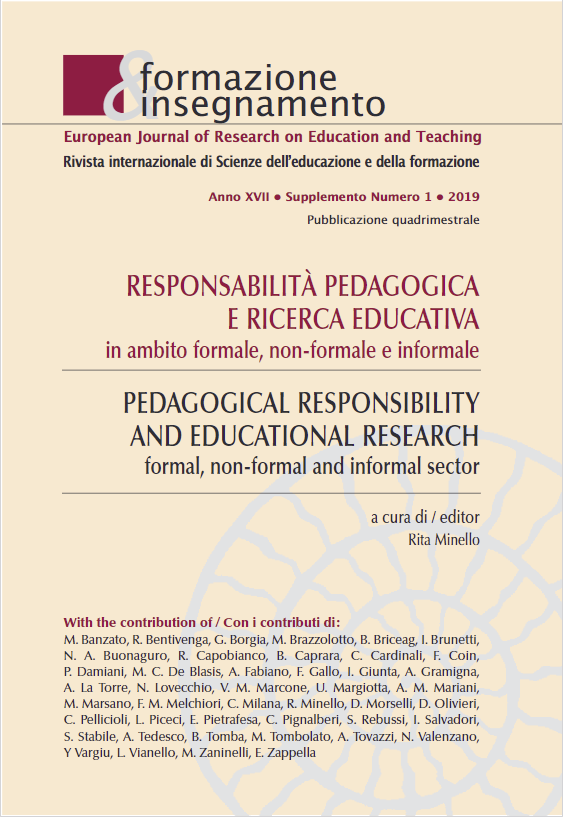 					View Vol. 17 No. 1 Suppl. (2019): Pedagogical Responsibility and Educational Research: Formal, Non-formal and Informal Sector
				