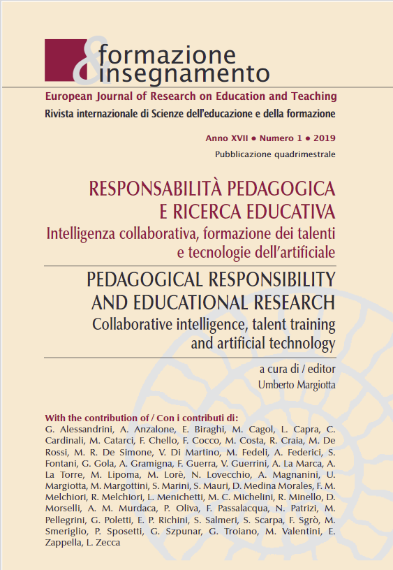 					View Vol. 17 No. 1 (2019): Pedagogical Responsibility and Educational Research: Collaborative Intelligence, Talent Training and Artificial Technology
				