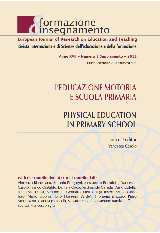 					Ver Vol. 17 Núm. 3 Suppl. (2019): Physical Education in Primary School
				