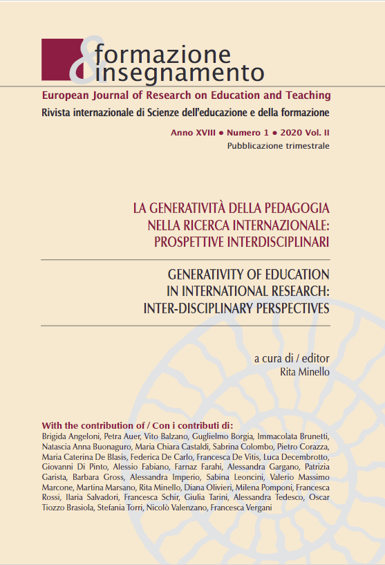 					Ver Vol. 18 Núm. 1 Tome II (2020): Generativity of Education in International Research: Inter-disciplinary Perspectives
				