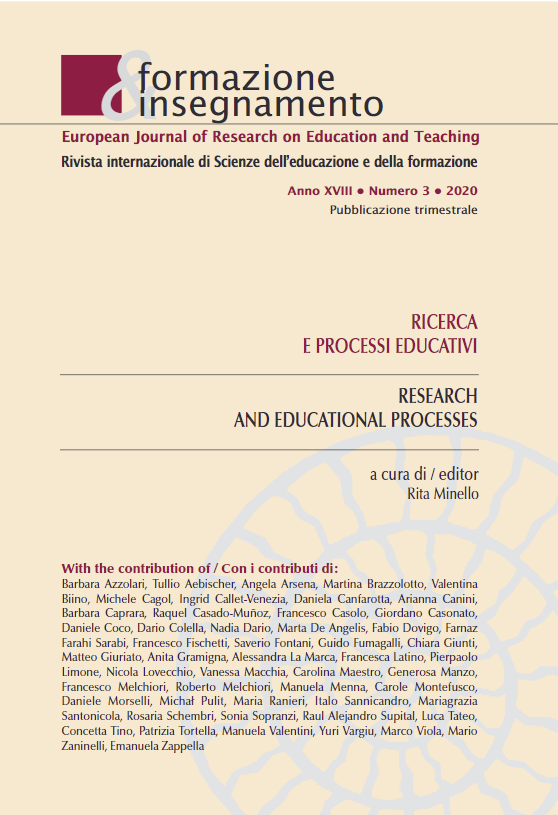 					Ver Vol. 18 Núm. 3 (2020): Research and Educational Processes
				