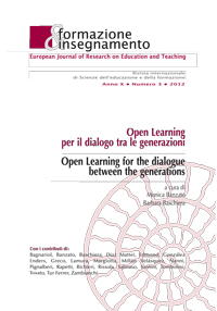 					Ver Vol. 10 Núm. 3 (2012): Open Learning for the Dialogue between the Generations
				