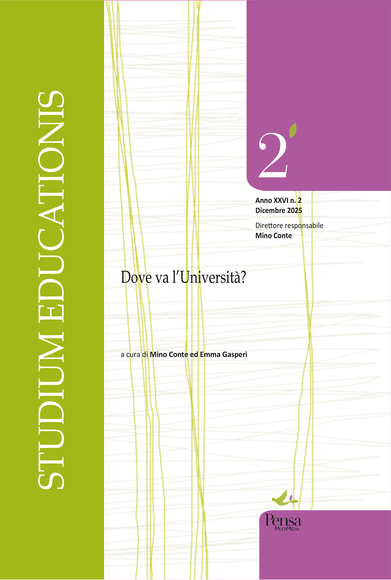 					Visualizza N. 2 (2025): STUDIUM EDUCATIONIS - Dove va l’Università?
				