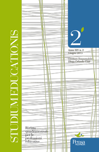 					Visualizza N. 2 (2013): STUDIUM EDUCATIONIS - Rivista quadrimestale per le professioni educative
				